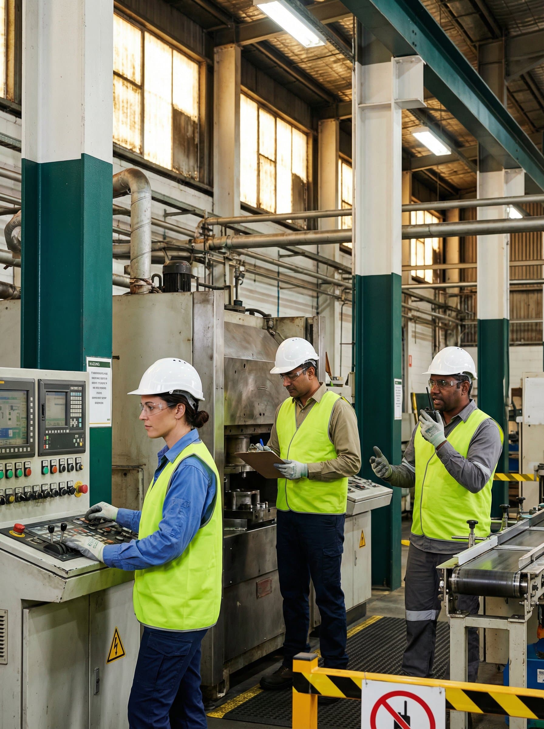 Manufacturing workplace safety